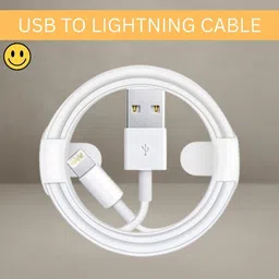 IMPLEXMART Lightning Cable 1 m USB A to Lightning Cable Fast Charger Compatible for iphone 11/12/13/14 proQ246-picture-30