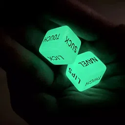 exciting lives Glow In The Dark Love Dice Party & Fun Board Game image 4