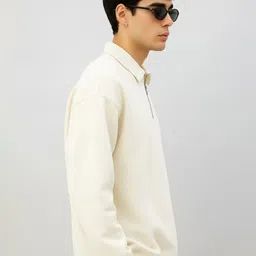 maniac Men Full Sleeve Solid Reversible Sweatshirt image 2