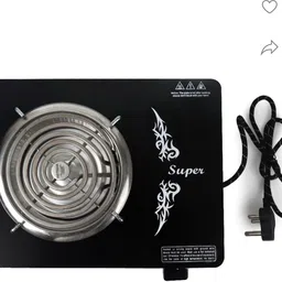 appgen 2000 W Infrared Cooktop Jog Dial, Push Button image 3