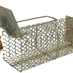 rajdhani Rat Trap, Strong Iron Cage Mouse Trape for Rat Catch Live Trap image 5