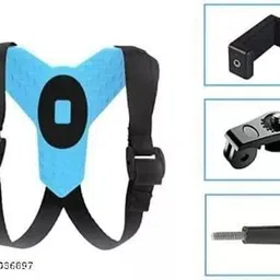 buullet Helmet Chin Mount with Mobile Holder, Strap Compatible with GoPro Helmet Mount image 3