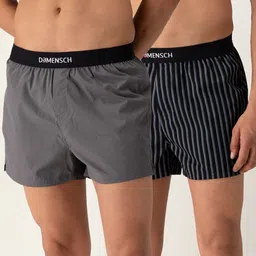 damensch Pack of 2 Breeze Solid Solid Men Boxer-picture-19