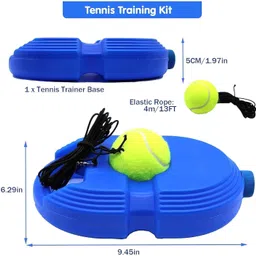 ajeet Self Tennis Practice Ball with String, Tennis Trainer Rebound Ball for Boy Tennis Ball-picture-21