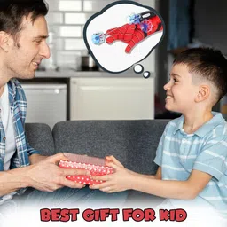 bbbikini Spider Web Shooter Toys for Kids, Hero Launcher Wrist Toy Set, Spider-Man-B Inflatable Arm Floating Bands image 5