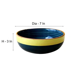 600 ML Ceramic Serving Bowls Set of 2 by VarEesha image 5