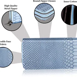 yessbenza Casual, Formal, Party, Sports Multicolor, Blue Clutch image 2