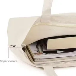 savie Women White Tote image 4