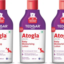 curatio Atogla Baby Moisturizing Lotion pack of 3 pc 200 ml image 3