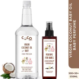 coco crush 100% Natural Baby Perfume 50ml & Virgin Coconut Cold Pressed Oil 500ml-picture-32