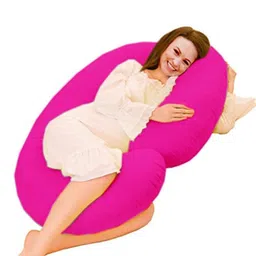 coozly Microfibre Pregnancy Pillow Pack of 1 Solid C Shape-picture-18