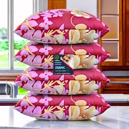 eranc Cotton Sleeping Pillow Pack of 4 Solid Premium Soft-picture-28