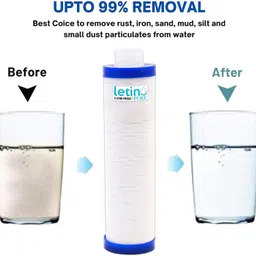 letino by letino 3pc MLT Pre Cartridge, 1pc Mineral Cartridge Filter for All RO Water Purifiers Solid Filter Cartridge image 3