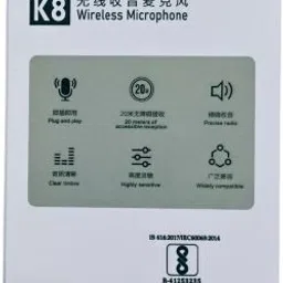 dream basket Dual Wireless Microphone for Vlogging/Recording/Youtube(pack 1) Microphone image 3