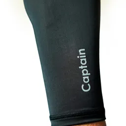 captain Solid Men Black Tights image 5