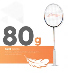 li-ning AIR-FORCE 80 LITE Black Strung Badminton Racquet image 3