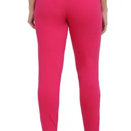 zazbi Women Striped Pink Track Pants image 2