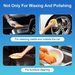 qnjl Microfiber Vehicle Washing Sponge image 5