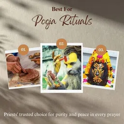 ambekaa Chandan Stick for Puja|100% Natural Sandal Wood Stick |White Chandan ki Lakdi image 4