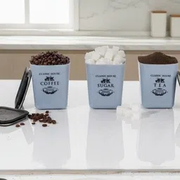 areum house Plastic Tea Coffee & Sugar Container - 100 ml-picture-20