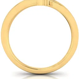 avsar Avsar Real Gold Antra Ring AVR247YB 14kt Cubic Zirconia Yellow Gold ring image 5