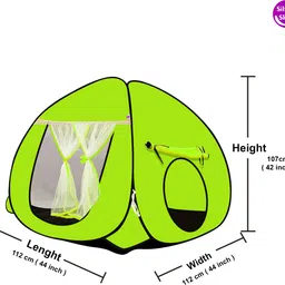 bergojewels Patterns Popup Kids Play Tent House for Multi Purpose Foldable image 3