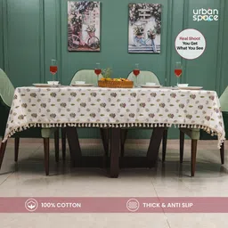 urban space Floral 6 Seater Table Cover image 2