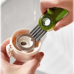 k.b.sales 3 in 1 Bottle gap Cleaner Brush Cleaner Tool Multifunctional Cleaning Brush image 4