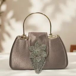 troveo Party Beige Clutch-picture-20