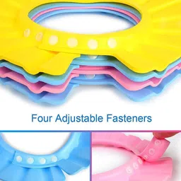 masox store Adjustable Shower Shampoo Cap Protect Your Baby's Eyes and Ear for Baby, Kids S2 image 3