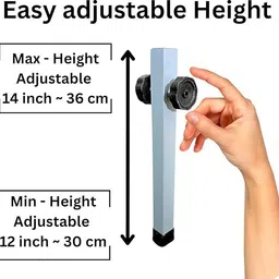 saravana super mart Saravana Mart Box Aari Stand 24 X 18 Inches with 12 Clips for aari work Embroidery Frame image 2