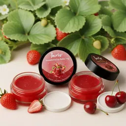 fairlis Twin Lip Balm Combo Strawberry & Cherry | Nourishing | Natural Shine Cherry-picture-13