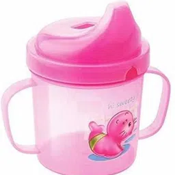 korbox Anti-Spill Little Sippy Cup 300ml with Sipper Cover and Lid, Sipper Cup, Sipper Cup with Straw, Sipper Cup for Baby (Pack of 1)-picture-11