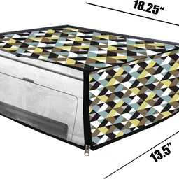 JMT Printer Cover For HP Desk Jet Ink Advantage 2676 Printer(Triangle Print) Printer Cover image 2