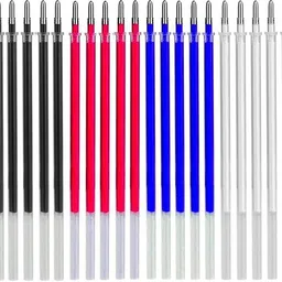 saravana super mart Heat erasable Pen Blue 5, Red 5, Black 5, white 5 nos Combo 5 ml Marker Refill-picture-10
