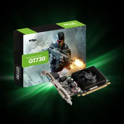 srigs gt730ddr3 DDR3 4 GB NVIDIA Chipset 128 bit 1600 MHz Graphics Card image 1