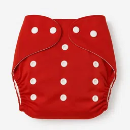 aerex Reusable Daiper for Baby Cotton 5 Diapers & 5 White Insert Pads For 0 to 3 Year image 5