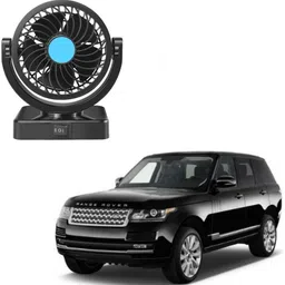 aanjul DOUBLE Car Fan 12v 360 Head 2 Speed Optimization For UNIVESAL CAR FF-170 Car Interior Fan image 1