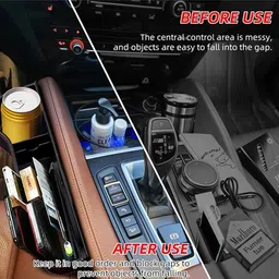 maties Universal Seat Gap Organizer With Stroge Function For Car/Suv/Mpv/Utv Etc-244 Car Side Seat Catcher image 5