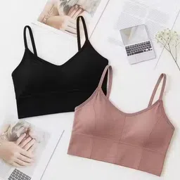 vasuenterprisee Pack of 2 Women Full Coverage Lightly Padded Bra image 1