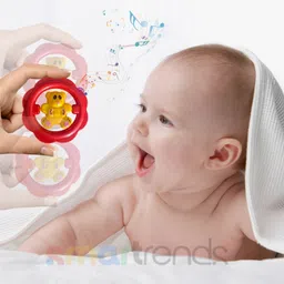 smartrends Rattle Toy for baby |Animal Hand Rattle Toy & BPA-Free Teether for Baby Activity Rattle image 4