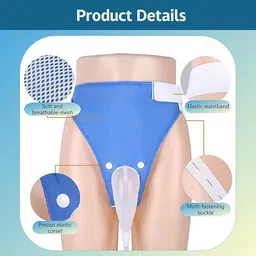 ashaka Portable Reusable Washable Urine Collector Bag 2000 + 1000 Ml Urine Bag image 4