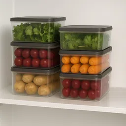 tejova Plastic Fridge Container - 1200 ml-picture-17