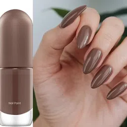 reimichi Quick Drying LIGHT BROWN Long-lasting No Toxin Nail Colour LIGHT BROWN-picture-27