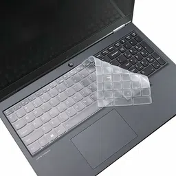 Saco Silicone Keyboard Cover Skin for 16 Inch Laptop Lenovo Legion 5 Pro 16IAH7H 82RF00DBUS, Ideapad Gaming 3 16IAH7 82SA00B2IN Keyboard Skin image 4