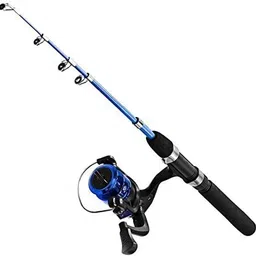 spred Fishing rod and reel set 2.1/210 Blue Fishing Rod image 1