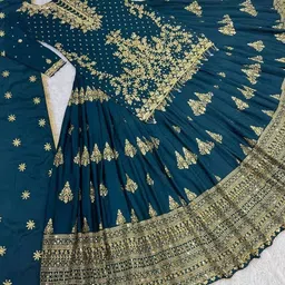 pedr trends Embroidered Semi Stitched Lehenga Choli image 2