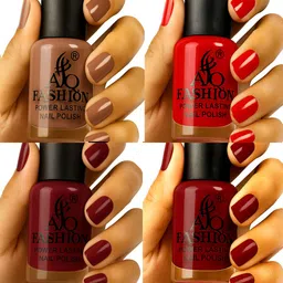 aq fashion Long Lasting quick dry Nail Polish New collection Set A231 Multicolor image 1