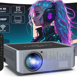 Techdash 300 lm LED Corded Portable Projector image 5