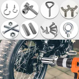 dytools 7-19mm Universal Multi-Function Socket Wrench Set with Extension Bit Holder for Screws, Nuts, Hooks Single Sided Box End Wrench image 5